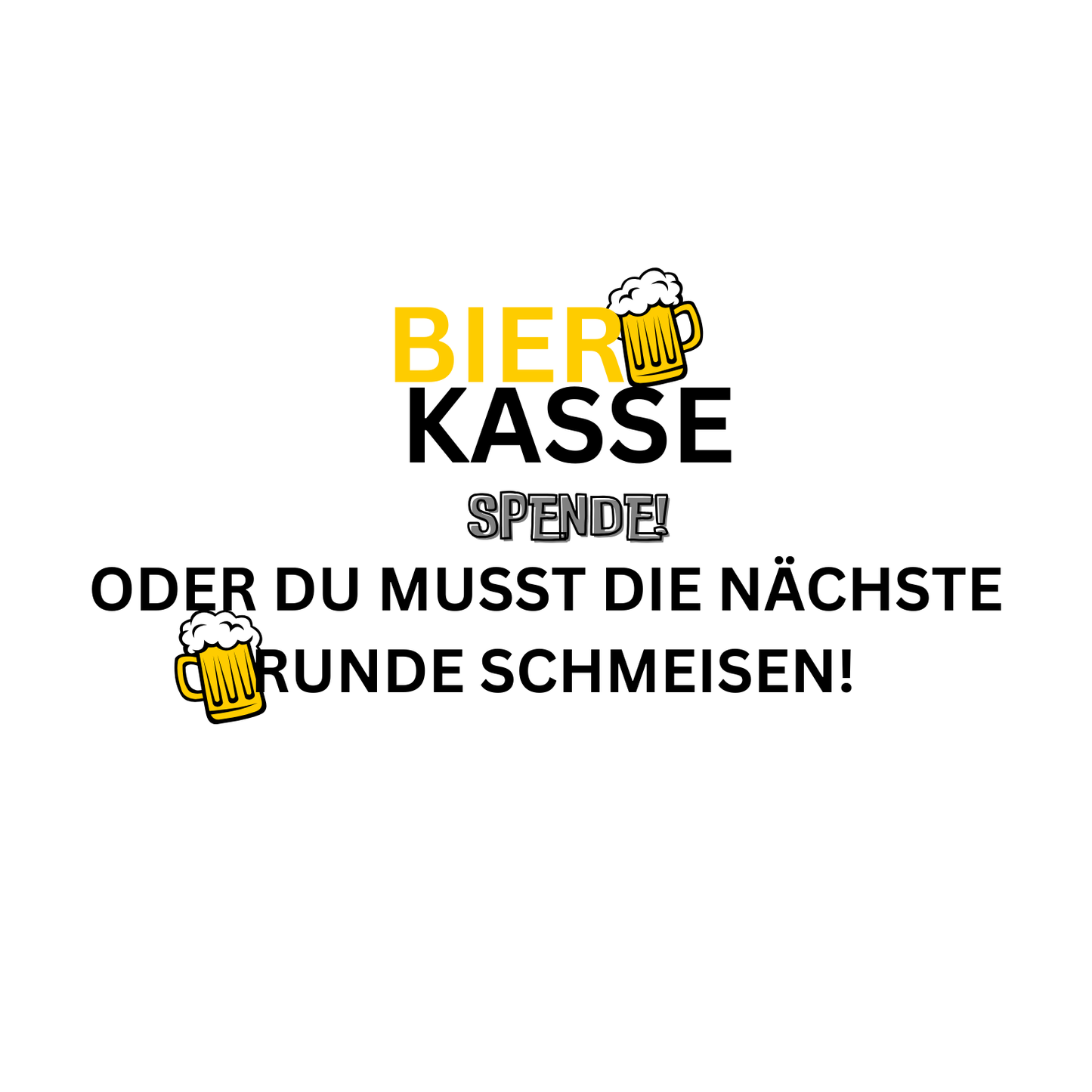 Spardose "Bierkasse"