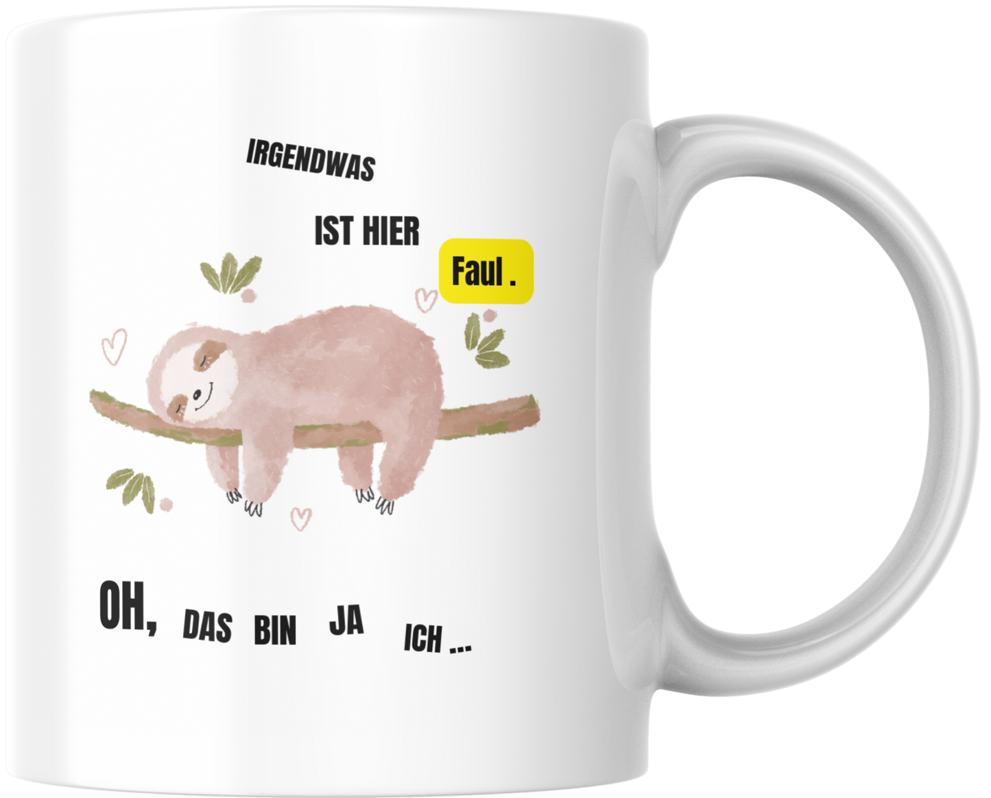 Tasse "irgendwas ist hier faul"