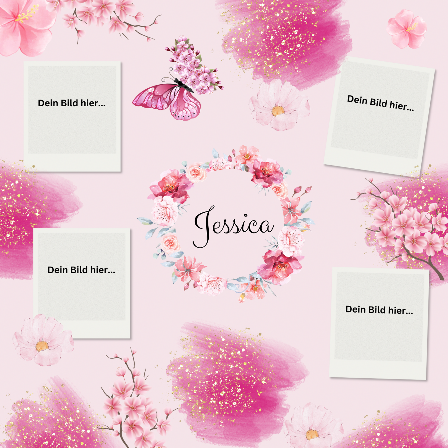 Thermobecher "Personalisierbar mit Namen und eigenem Fotos“