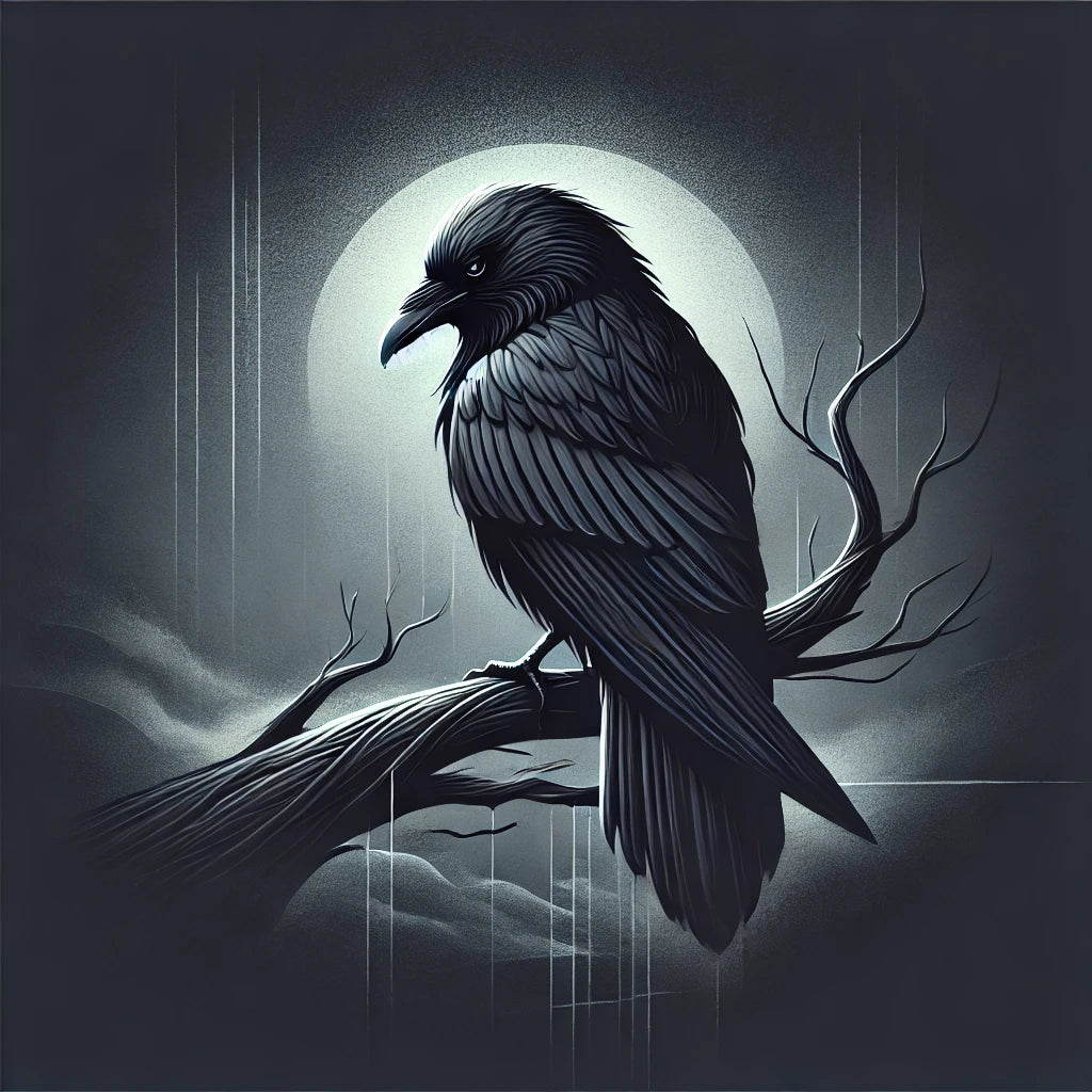 Thermoflasche " Rabe"