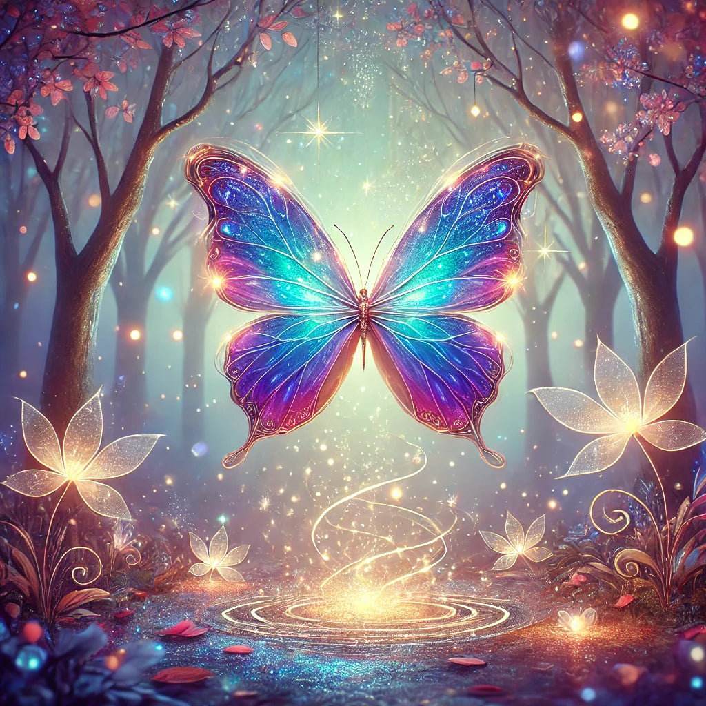 Thermoflasche "Schmetterling fantasie"