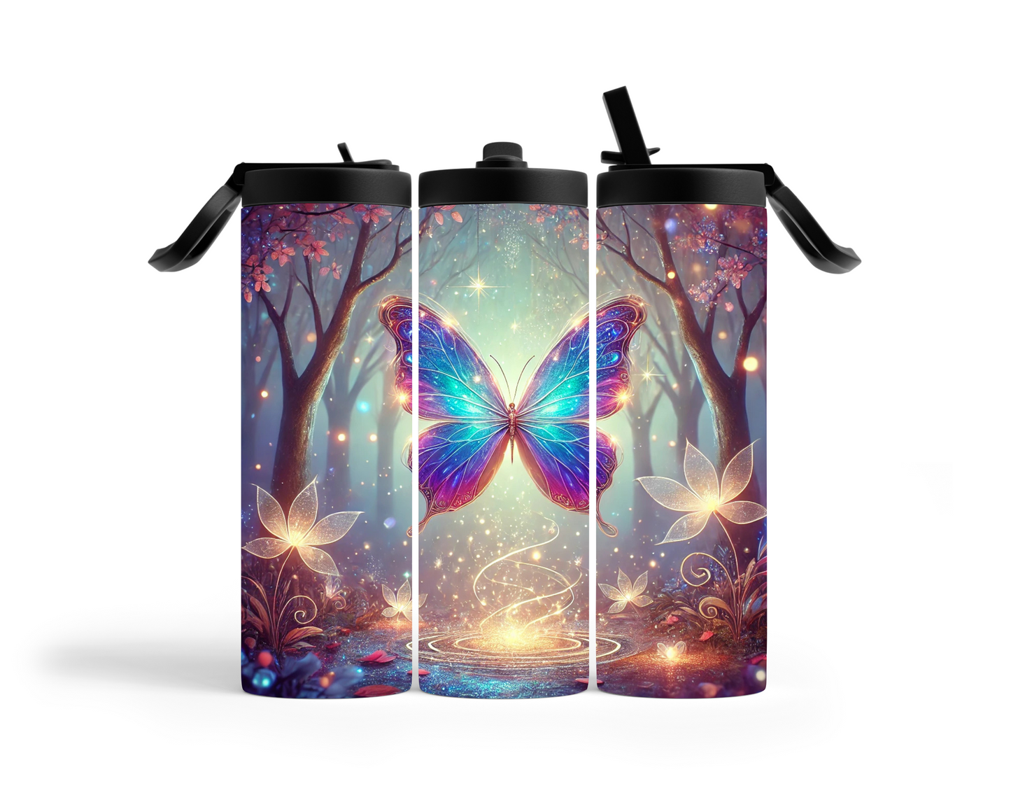 Thermoflasche "Schmetterling fantasie"